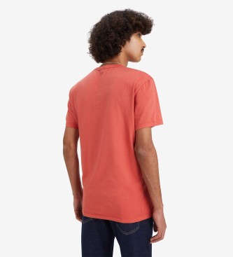 Levi's T-shirt Premium Slim Fit czerwony