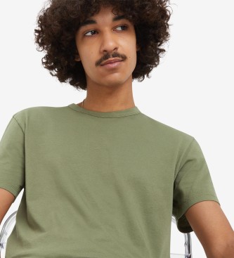 Levi's T-shirt Premium Slim Fit zielony
