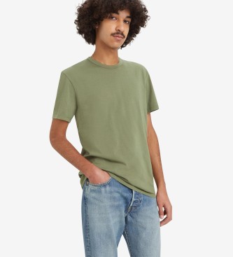 Levi's T-shirt verde slim fit premium