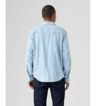 Levi's Camisa Western De Fit Holgado azul