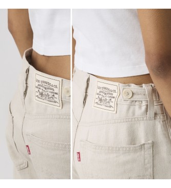 Levi's Cinch Wide Leg beige byxor