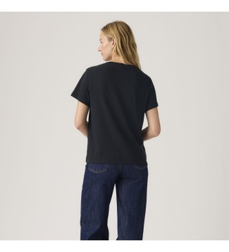 Levi's Lieblings-T-Shirt mit schwarzem V-Ausschnitt
