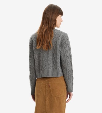 Levi's Cardigan Primrose Cable siva