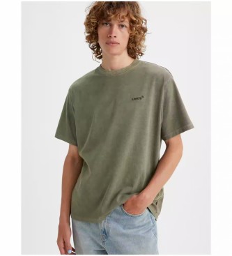 Levi's T-shirt vintage con linguetta rossa verde