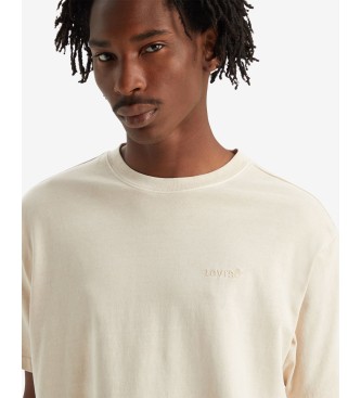 Levi's Beżowa koszulka Red Tab Vintage