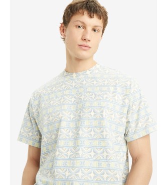 Levi's Maglietta vintage multicolore con linguetta rossa