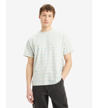 Levi's Maglietta vintage multicolore con linguetta rossa