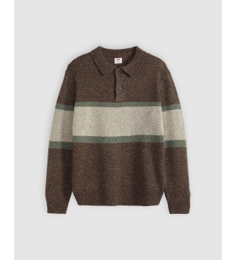 Levi's Redwood Rugby brun trje