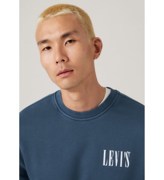Levi's Relaxed grafisch sweatshirt blauw