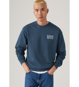 Levi's Relaxed grafisch sweatshirt blauw