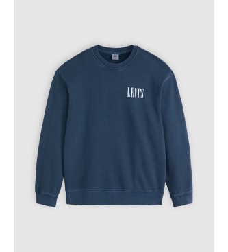 Levi's Relaxed grafisch sweatshirt blauw