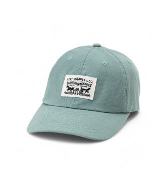 Levi's Czapka z daszkiem Relaxed Dad Heritage Cap niebieska