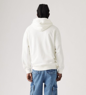 Levi's Sweatshirt grfica de corte descontrado em branco