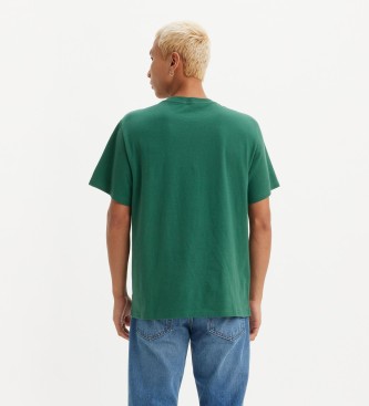 Levi's Green loose fit printed T-shirt