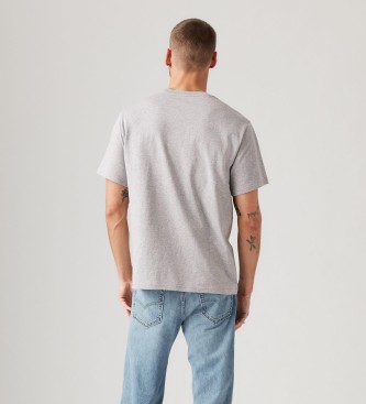 Levi's Gr, lstsiddende T-shirt med tryk