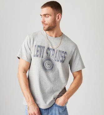 Levi's Grey loose fit printed T-shirt