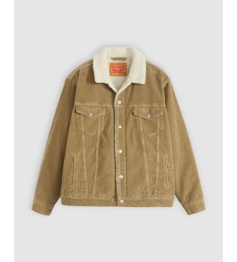 Levi's Relaxed Fit Sherpa Jacke beige