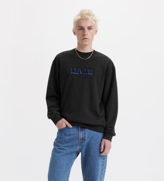 Levi's Grafisk sweatshirt svart