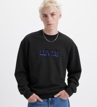 Levi's Grafisk sweatshirt svart
