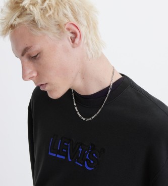 Levi's Bluza z grafiką czarna