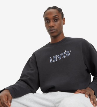 Levi's Relaxed Graphic Sweatshirt schwarz