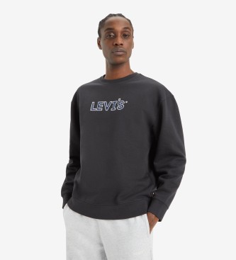 Levi's Relaxed Graphic Sweatshirt schwarz