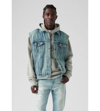 Levi's Gilet camionneur bleu