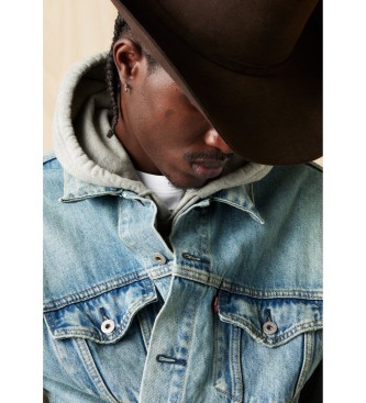 Levi's Gilet camionneur bleu