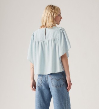 Levi's Reyna Lightweight blue blouse