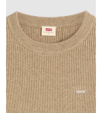 Levi's Taupefarvet ribtrje