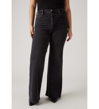 Levi's Kavbojke Ribcage Bell black