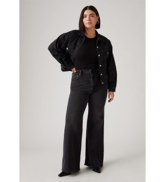 Levi's Kavbojke Ribcage Bell black