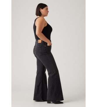 Levi's Kavbojke Ribcage Bell black