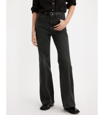Levi's Kavbojke Ribcage Bell black