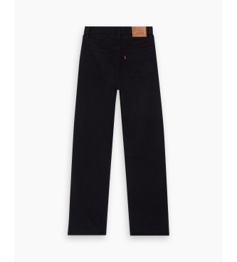 Levi's Jeans neri a vita alta con gabbia toracica