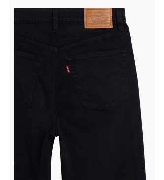 Levi's Jeans neri a vita alta con gabbia toracica