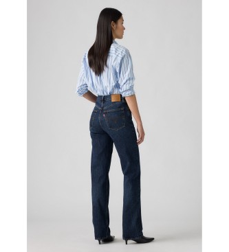 Levi's Kavbojke Ribcage Celotna dolžina mornarsko modra