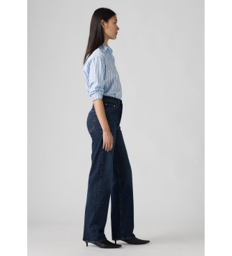 Levi's Kavbojke Ribcage Celotna dolžina mornarsko modra