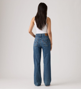 Levi's Bl� ribben-jeans i fuld l�ngde