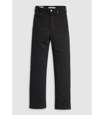 Levi's Ribcage Straight Ankle Jeans Black