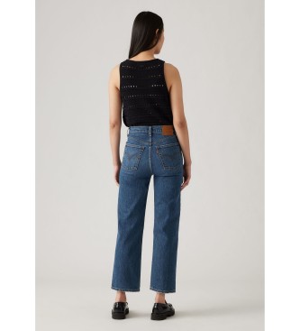 Levi's Ribcage straight ankle jeans blue