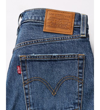 Levi's Ribcage straight ankle jeans blue