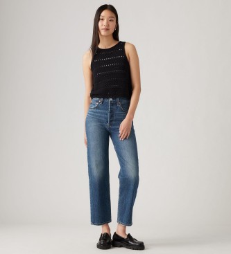 Levi's Ribcage straight ankle jeans bl