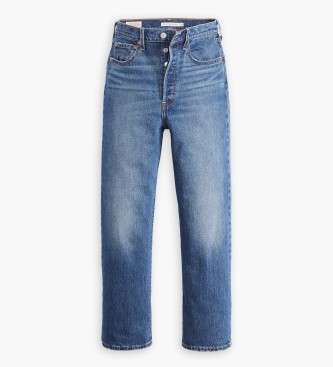 Levi's Ribcage straight ankle jeans blue