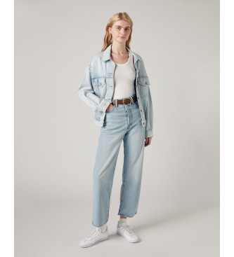 Levi's Jeans rectos tobilleros Ribcage azul