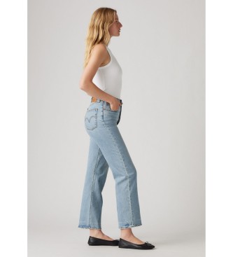 Levi's Ribcage straight ankle jeans blue