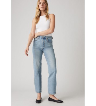 Levi's Ribcage straight ankle jeans blue