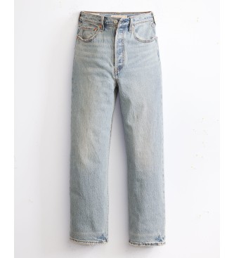 Levi's Ribcage straight ankle jeans blue