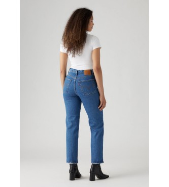 Levi's Jeansy Ribcage Straight Ankle w kolorze niebieskim