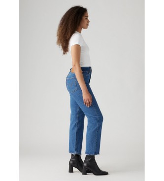 Levi's Jeansy Ribcage Straight Ankle w kolorze niebieskim